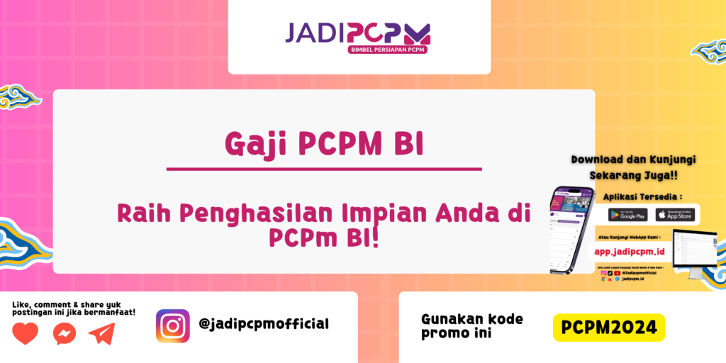 Gaji PCPM BI