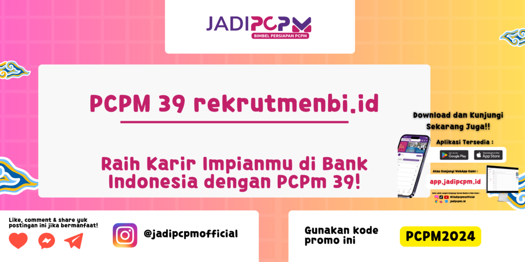 PCPM 39 rekrutmenbi.id