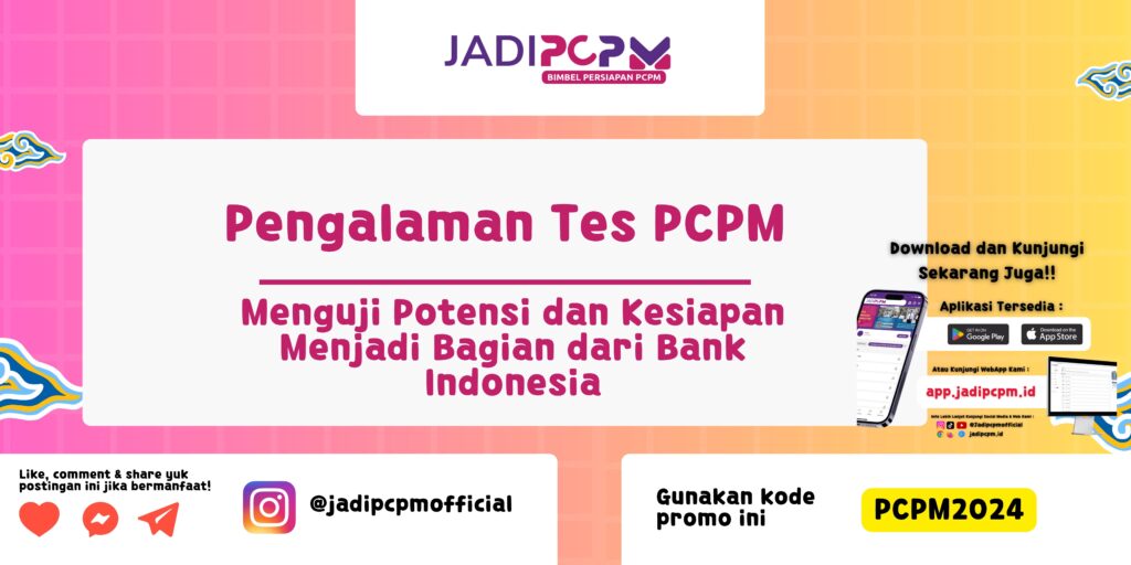 Pengalaman Tes PCPM