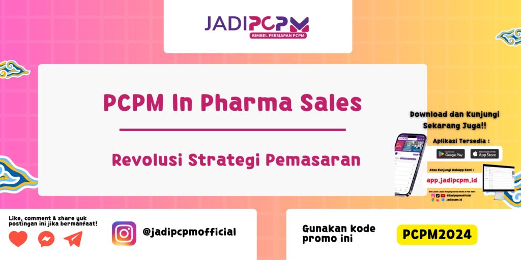 PCPM In Pharma Sales