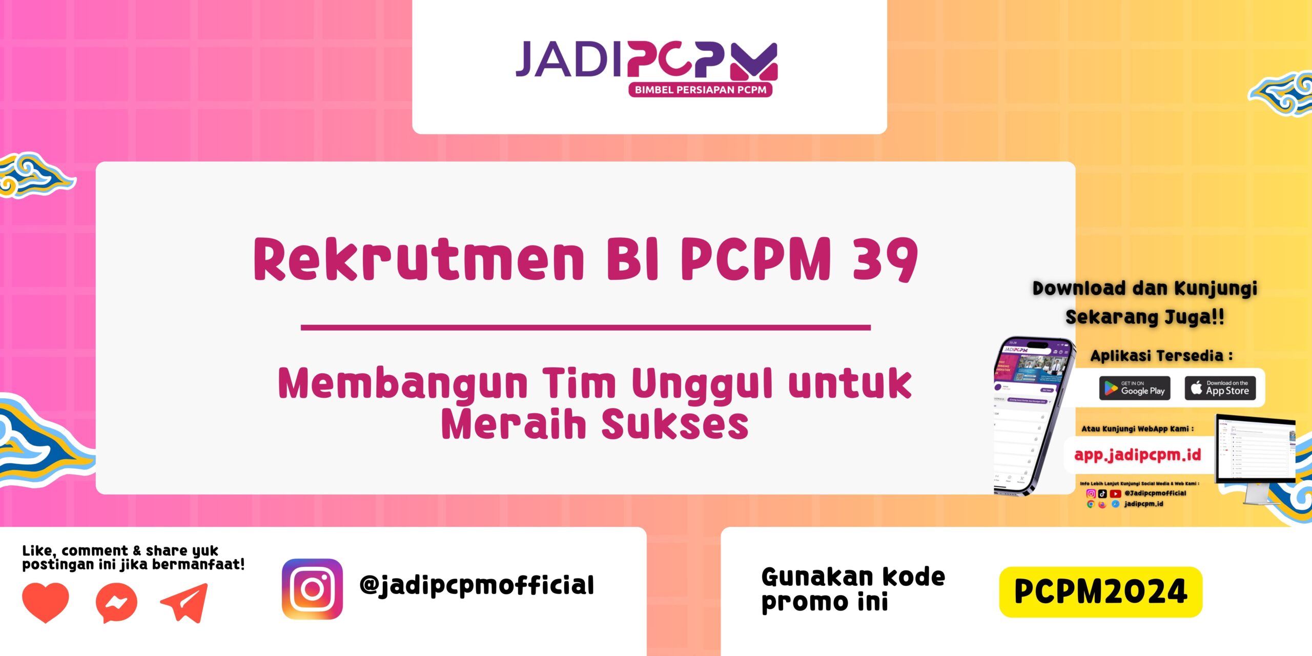 Rekrutmen BI PCPM 39