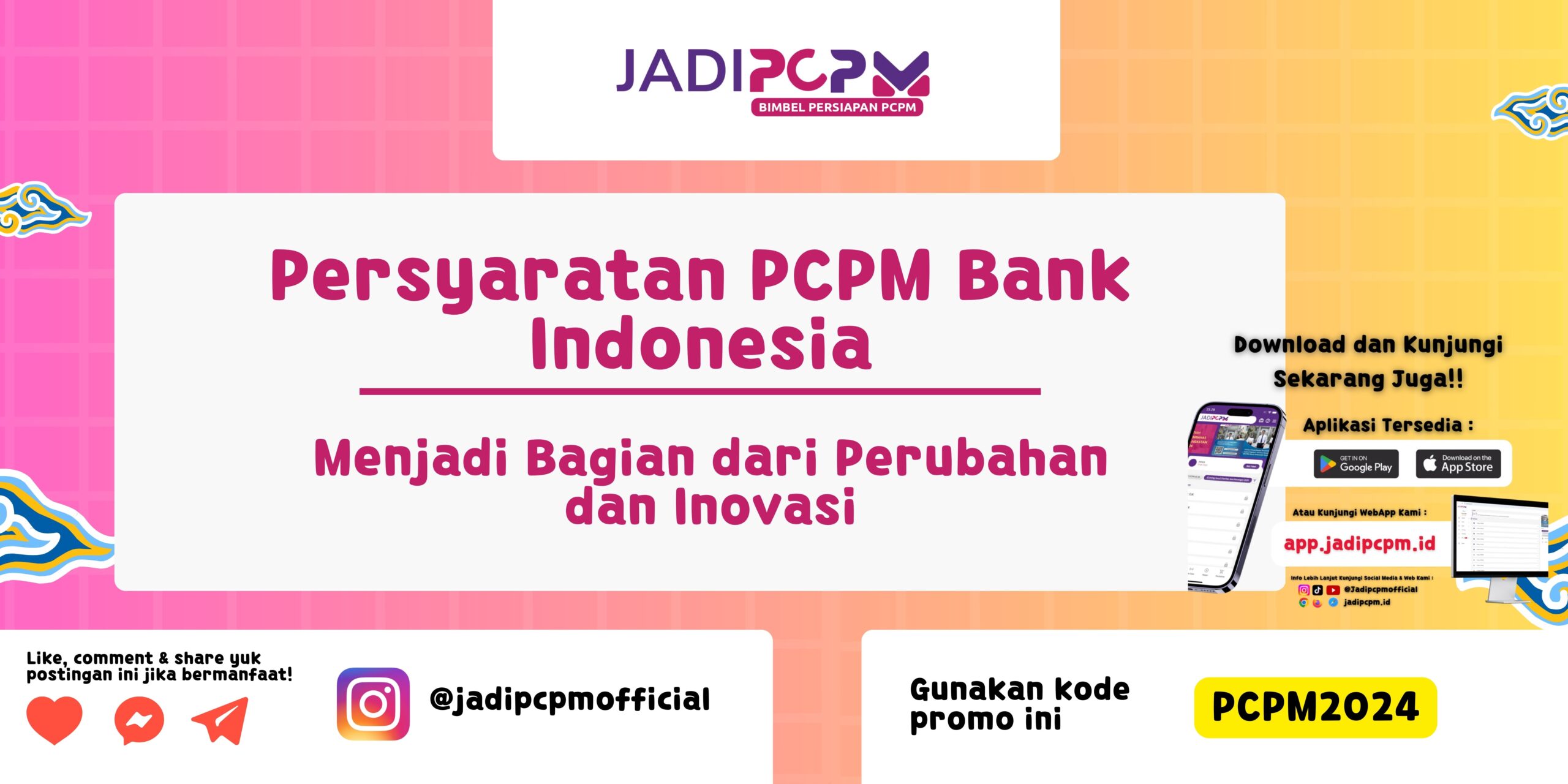 Persyaratan PCPM Bank Indonesia