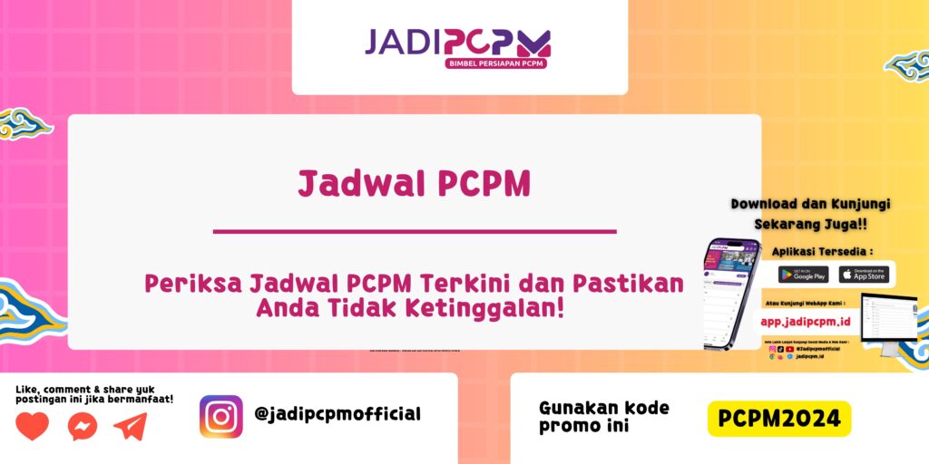 Jadwal PCPM