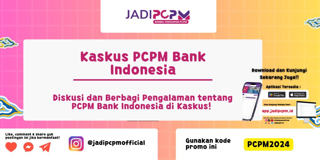 Kaskus PCPM Bank Indonesia