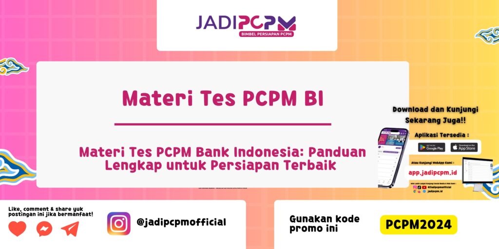 Materi Tes PCPM BI