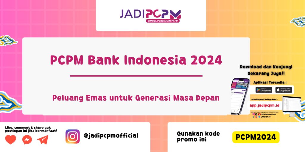 PCPM Bank Indonesia 2024