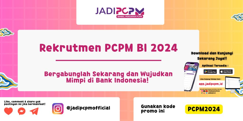 Rekrutmen PCPM BI 2024