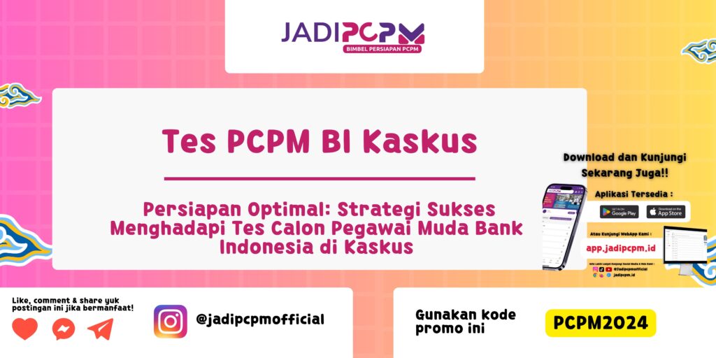 Tes PCPM BI Kaskus