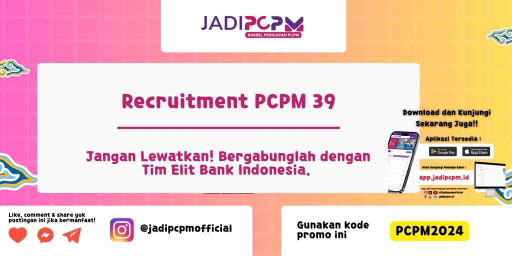 Recruitment PCPM 39