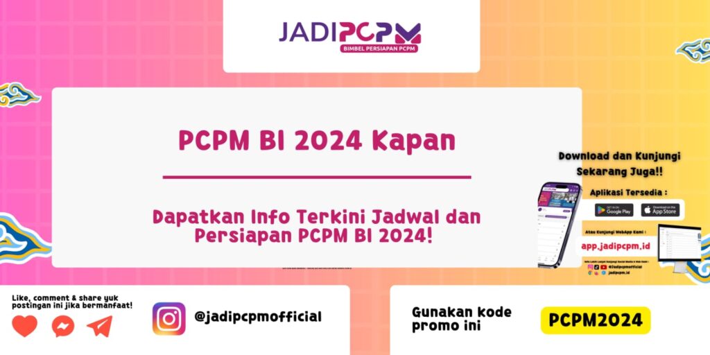 PCPM BI 2024 Kapan