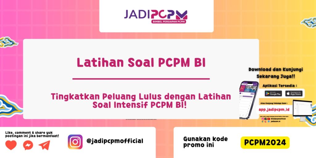 Latihan Soal PCPM BI