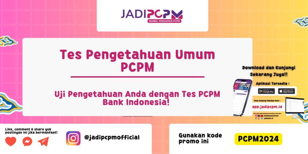 Tes Pengetahuan Umum PCPM