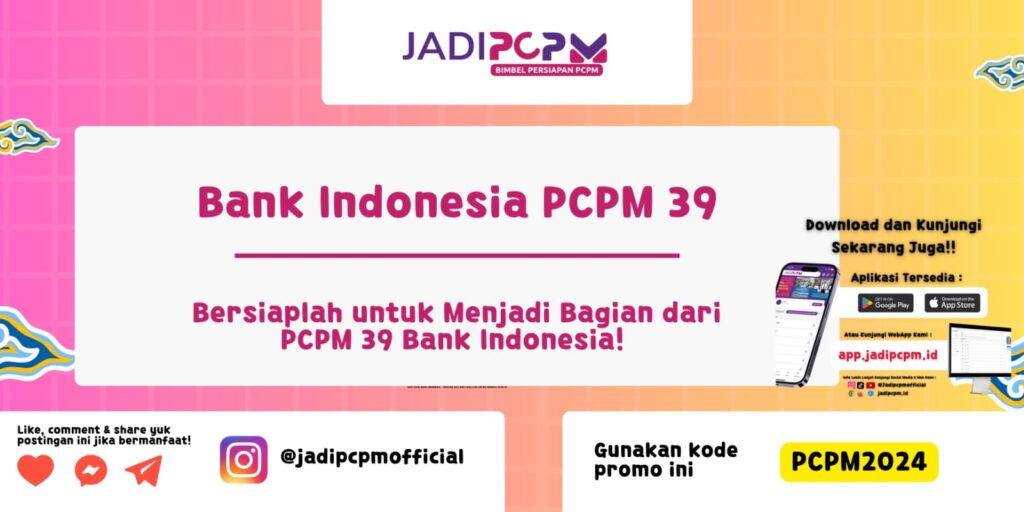 Bank Indonesia PCPM 39