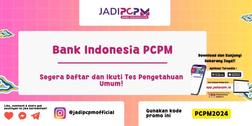 Bank Indonesia PCPM