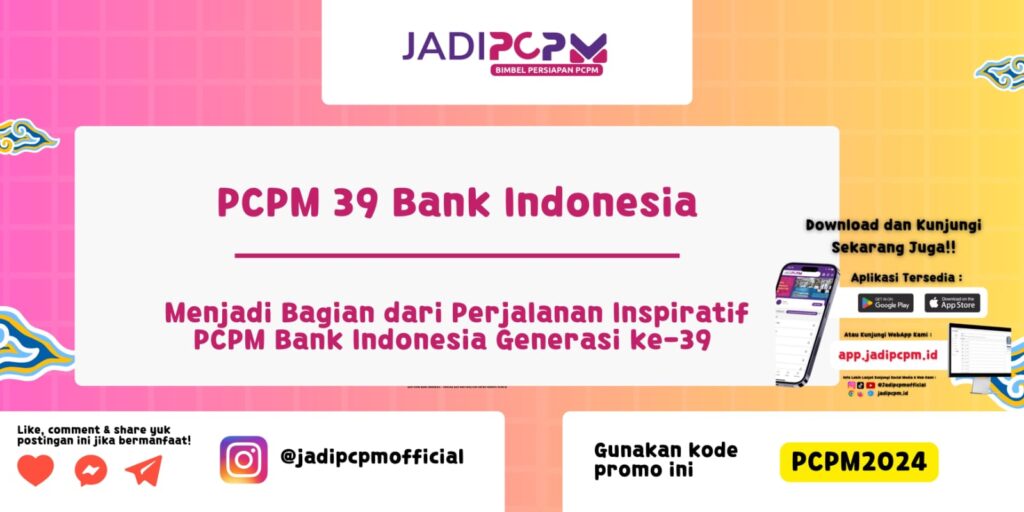 PCPM 39 Bank Indonesia