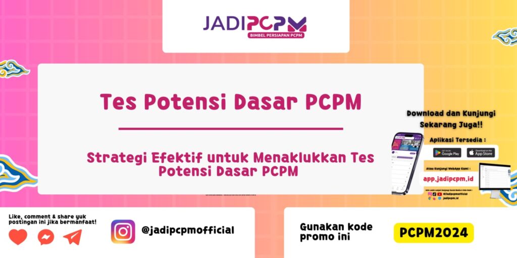 Tes Potensi Dasar PCPM