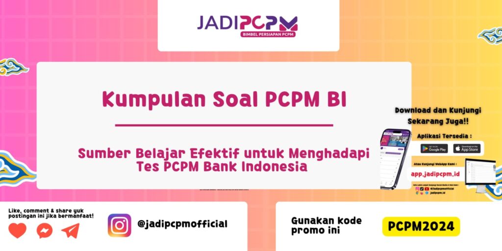 Kumpulan Soal PCPM BI