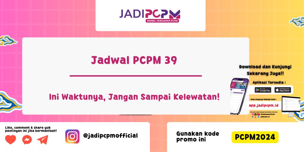 Jadwal PCPM 39