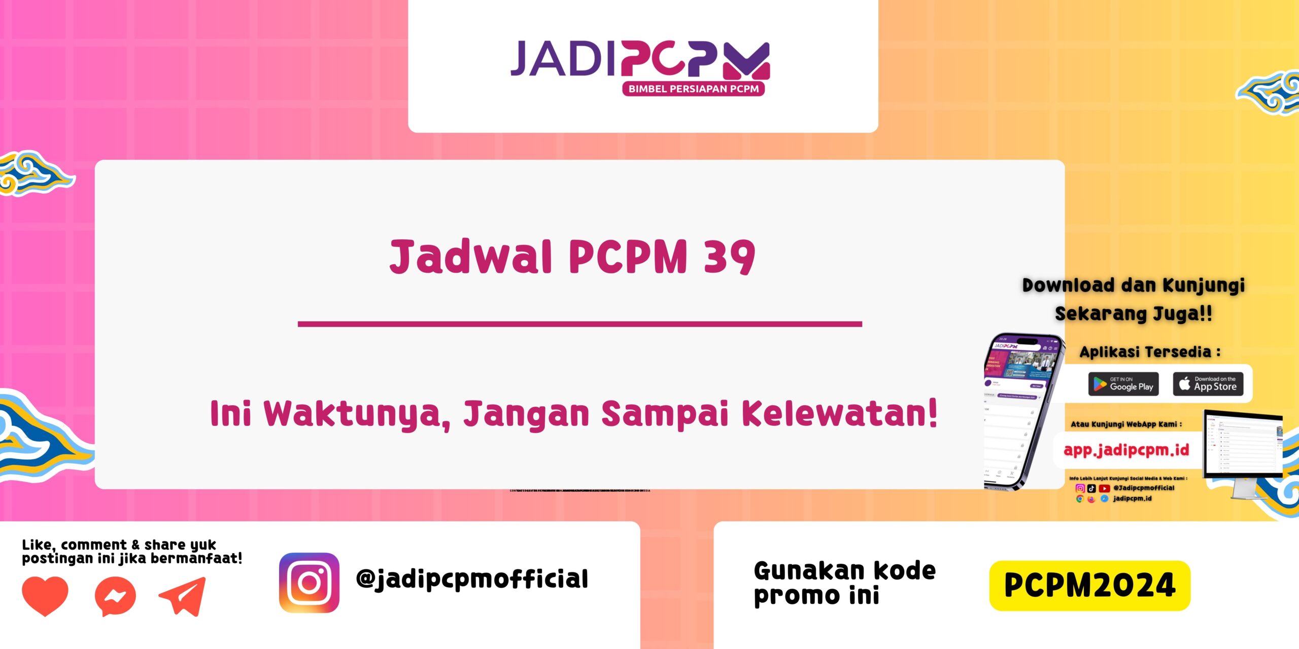 Jadwal PCPM 39