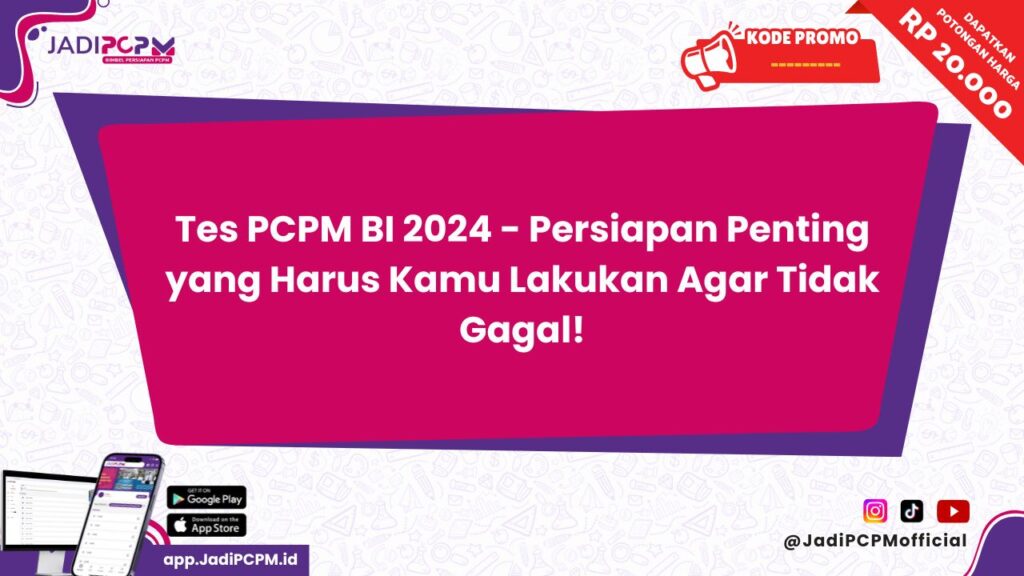 Tes PCPM BI 2024